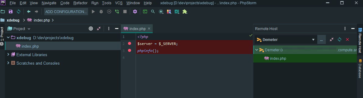 phpstorm after deploy